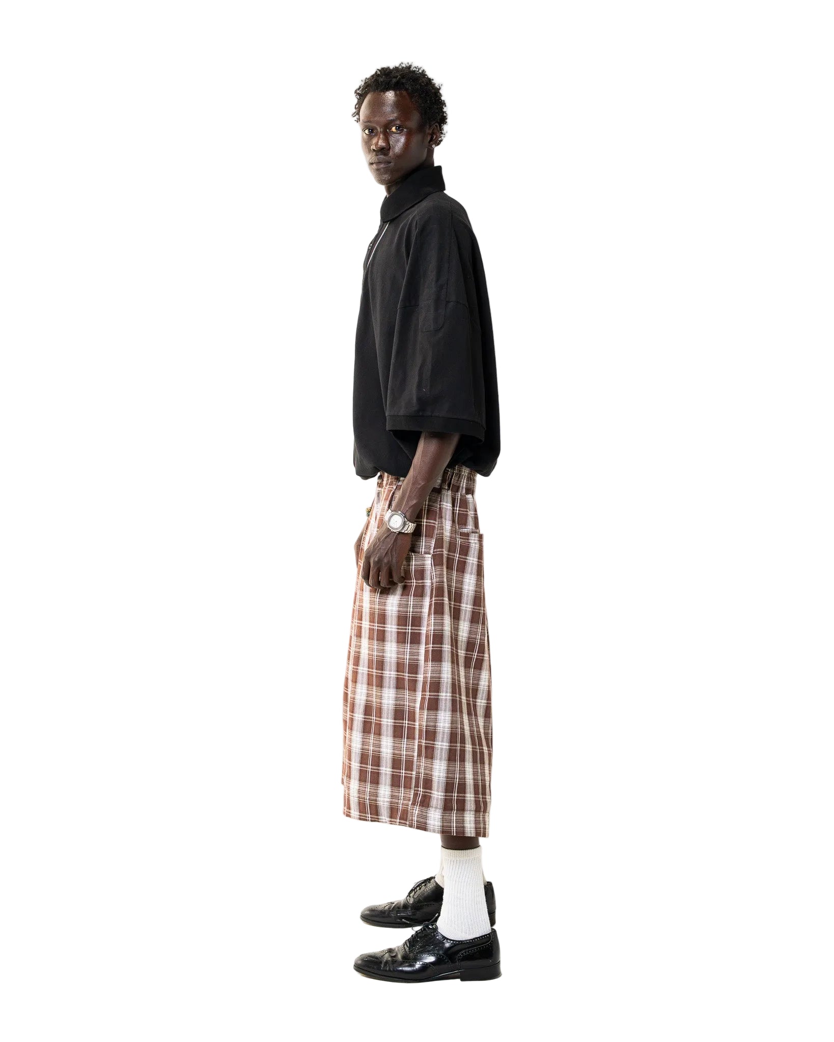 Brown Chicano Shorts