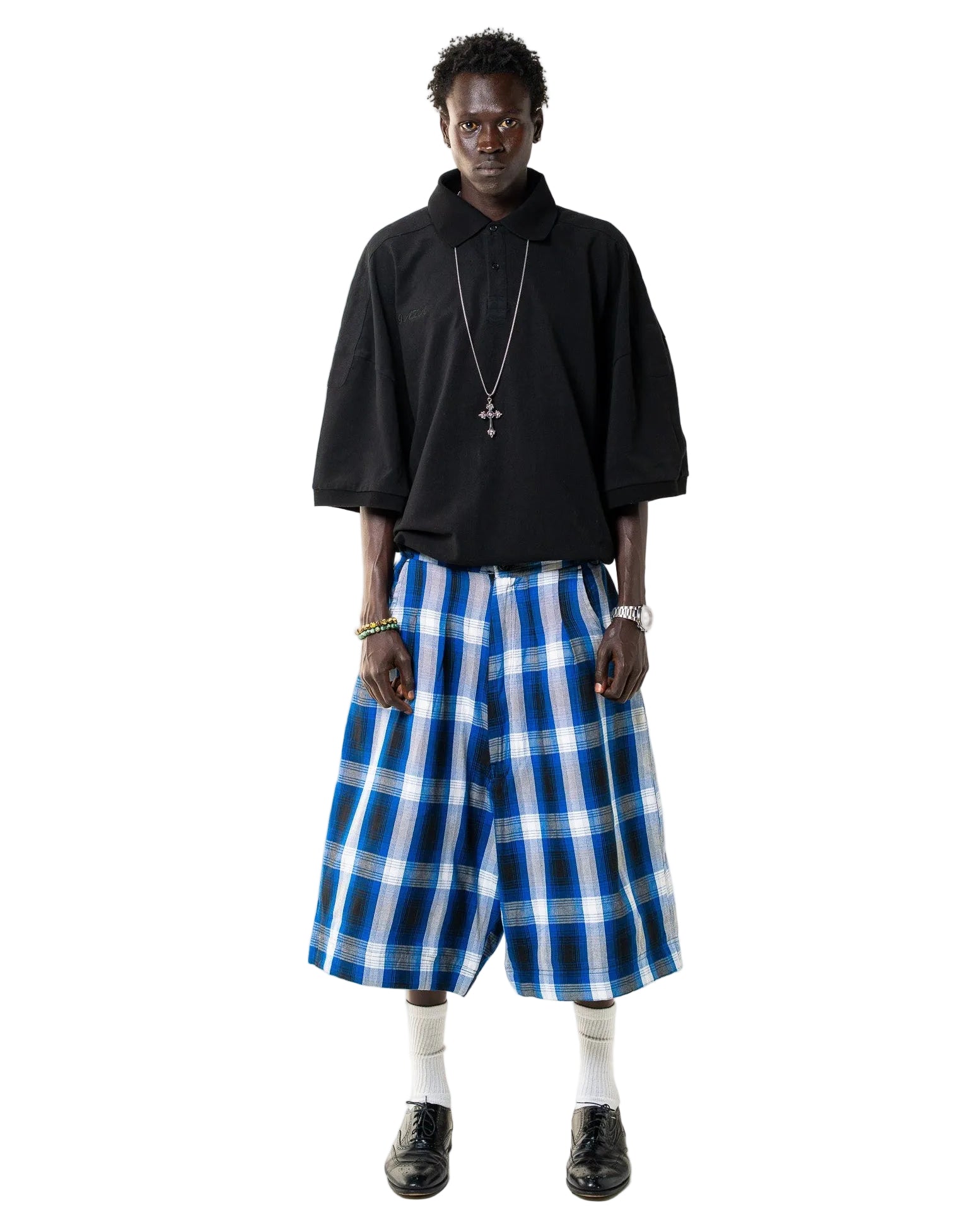 Blue Chicano Shorts