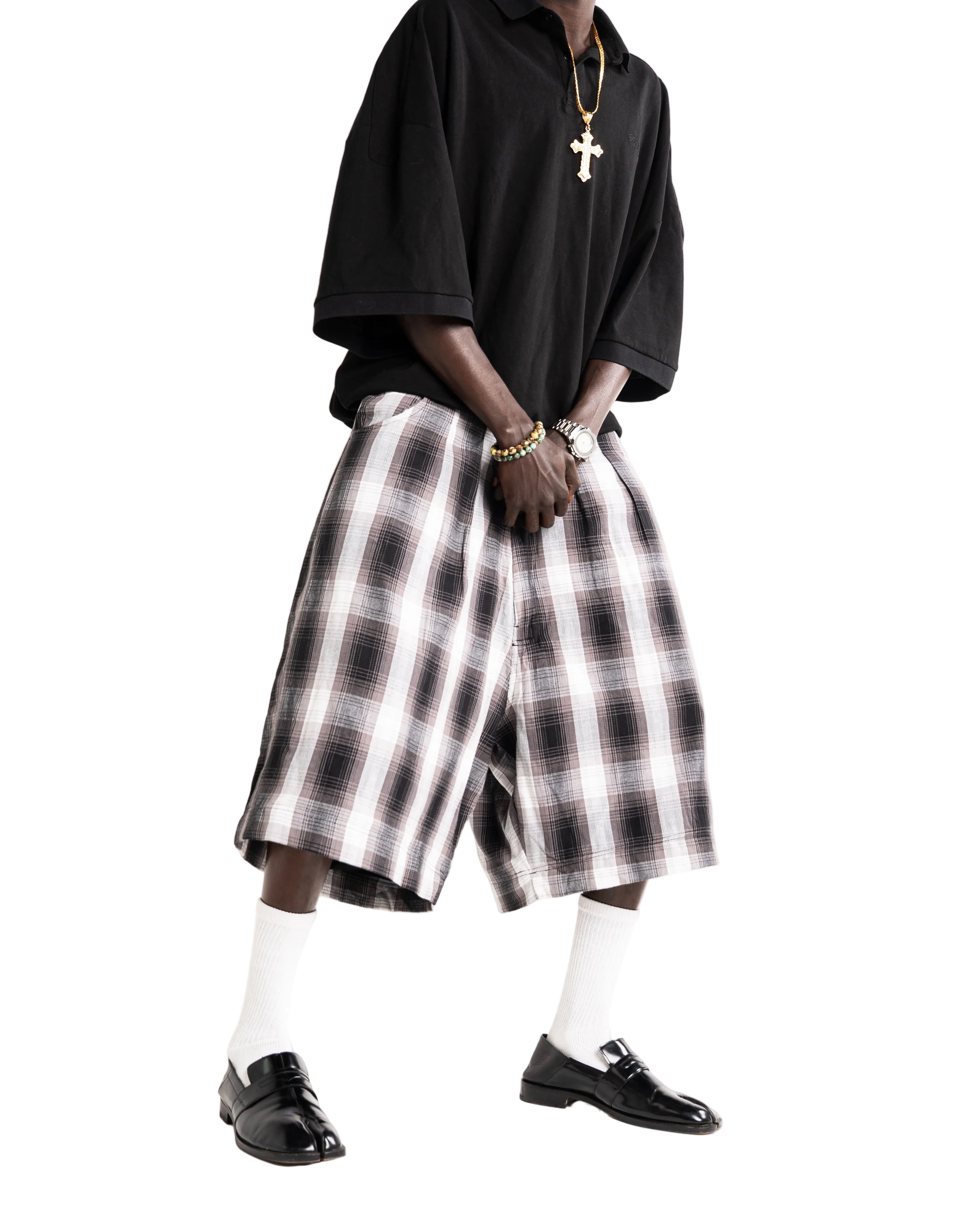 Black Chicano Shorts