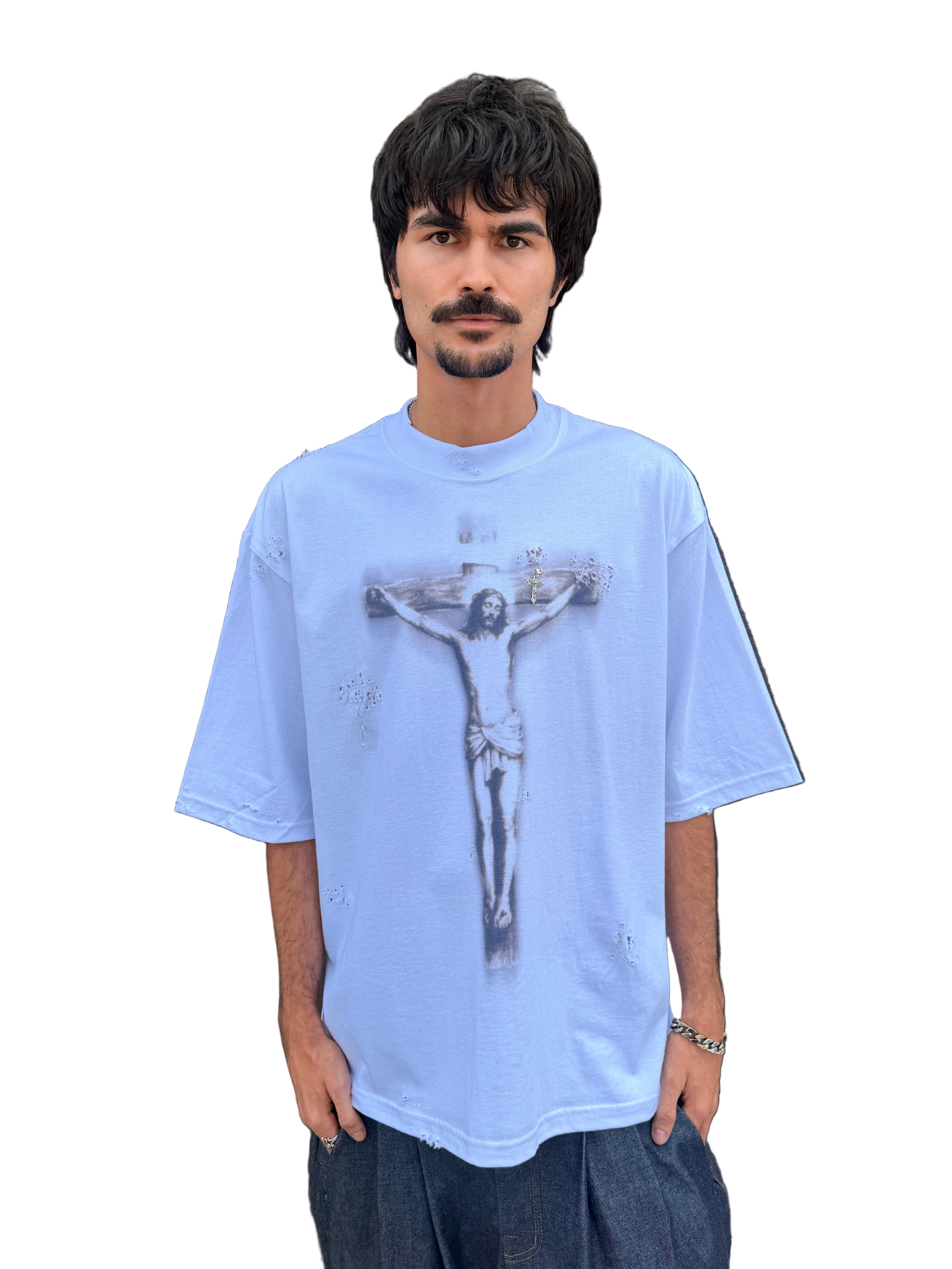 White Cruz Tee