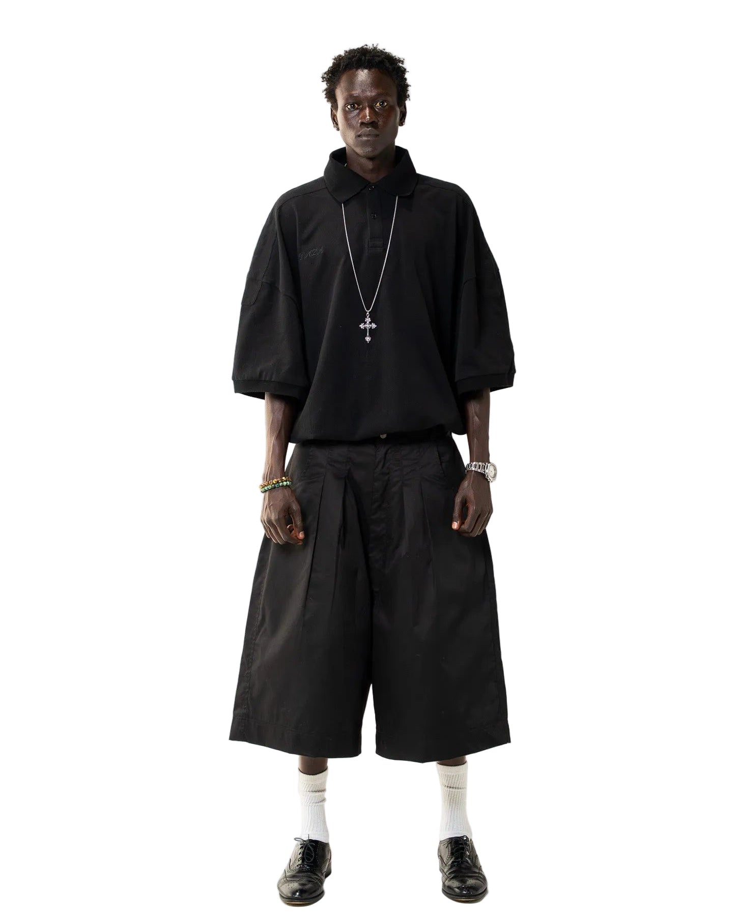 Black Chicano Shorts
